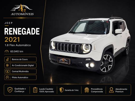 JEEP RENEGADE 1.8 16V FLEX LONGITUDE 4P AUTOMÁTICO JEEP RENEGADE 1.8 16V FLEX LONGITUDE 4P AUTOMÁTICO